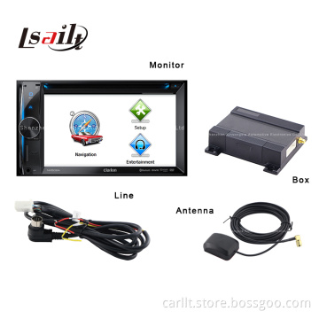 Mimic Clarion Navigation System, Adds-on Clarion DVD Player